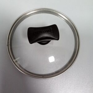 Farberware Replacement Glass Lid 6.75 Inch for Small‎ Pots Saucepans Black Knob